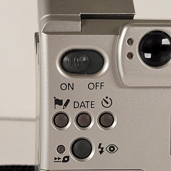 Canon ELPH LT260 IXUS Z50 APS Film Camera w/ Case & Manual - Tested Power - Picture 6 of 15